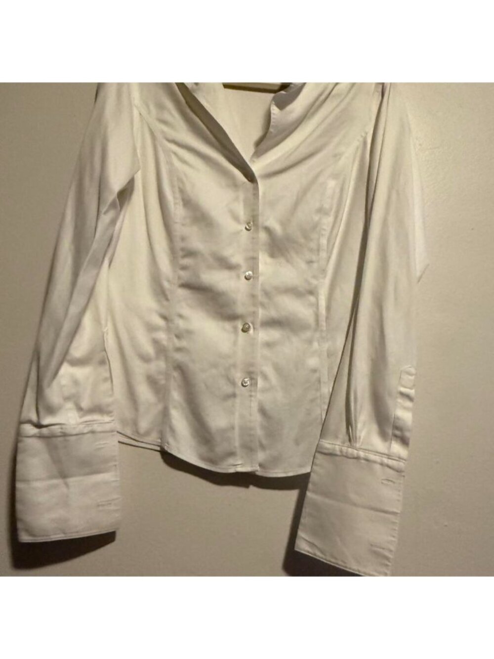 Brooks Brothers French cuff shirt Size 12, allโcotton and semiโfitted ๐ค.
